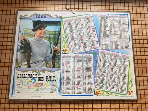 Calendrier almanach postes - ,