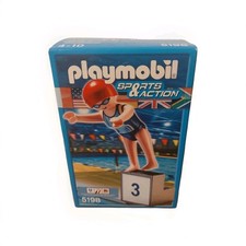 Playmobil Sports Et Action 5198: Nageuse/ Boîte Neuve Et Scellée