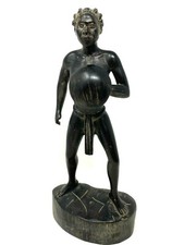 Ecole Malgache & Tananarive & Madagascar & Statuette & Art Deco & Sculpture Bois