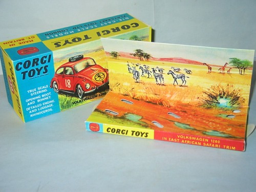Corgi toys boite - boite, vide