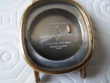 Boitier de montre OMEGA vide, plaqué or, numéroté 1910093