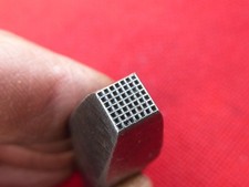 poincon matoir outil ancien d'orfevre bijoutier joaillier J523