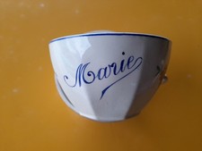 Belle Tasse Ancienne Badonviller Prenom Marie Faience Vers 1950
