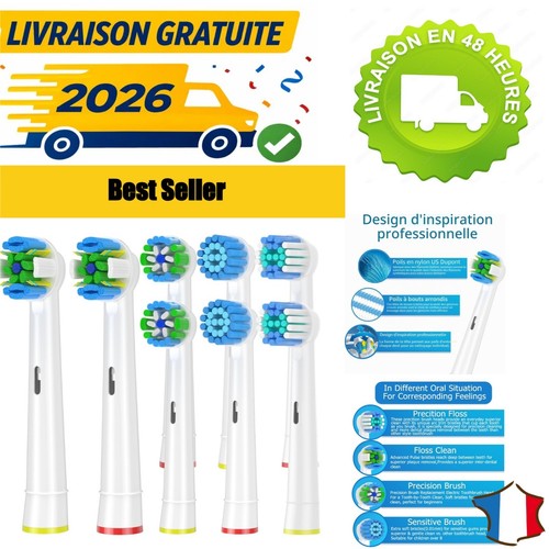Têtes brosse dents - 8,