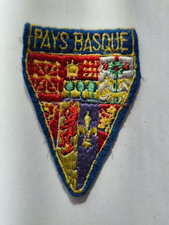 ancien écusson brodé vintage