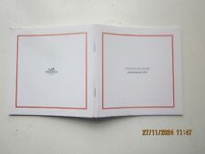 HERMES  livret le carré hermès  Printemps-été 2020 . Histoires de carrés