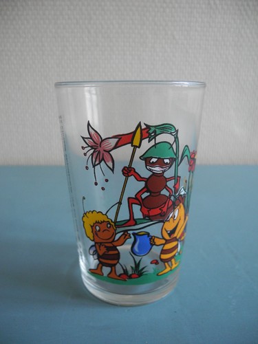 Verre maya abeille - maya, 1981