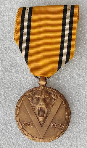 Belgique ww2 medaille - belgique, :