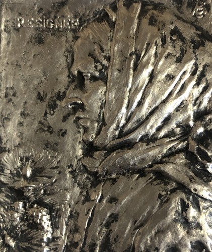 Médaille plaque bronze - plaque,