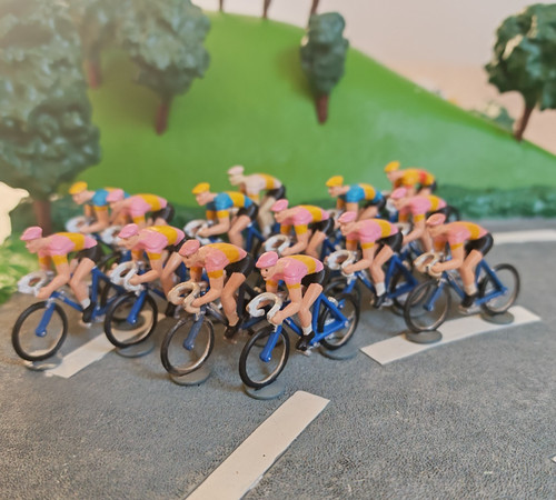 Lot figurines cycliste - de,