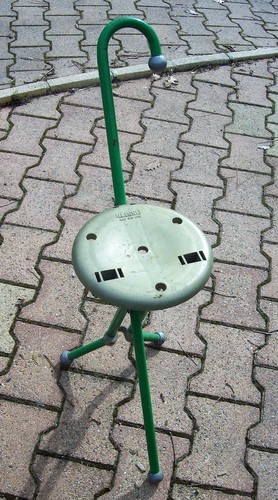 Rare bâton marche tabouret - rare, de