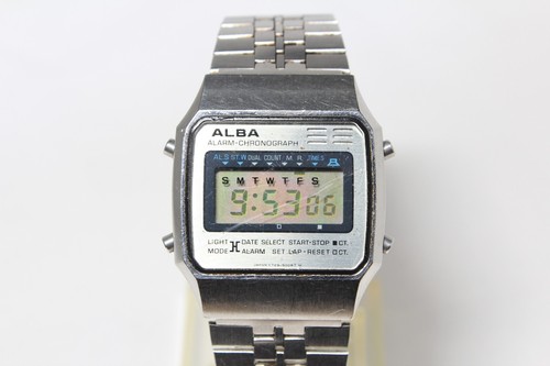 Seiko alba alarm chronograph - alba,