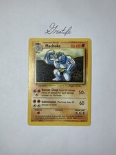 Pokemon TCG: Machoke, Base Set