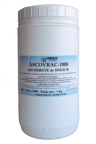 Ascorbate sodium pur 1kg - sodium,