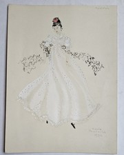 Dessin Original Signé  1936