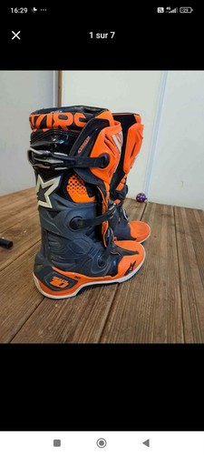 Botte moto alpinestars - tech, 10