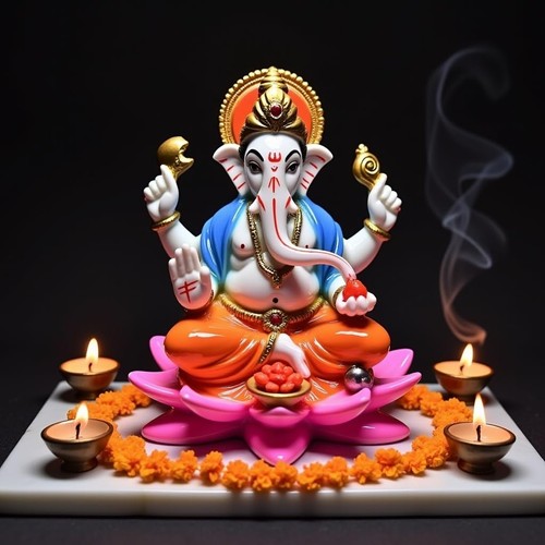 Lord ganesha ganpati sur lotus - lord,