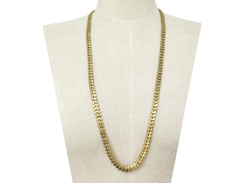 Vintage collier chanel maille - vintage,