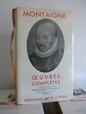 LA PLEIADE : MONTAIGNE *