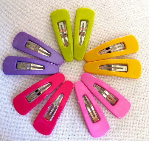 Lot barrettes pinces a - barrettes,