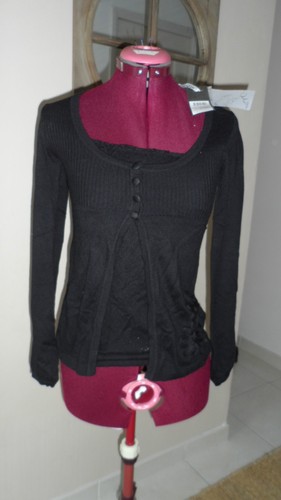 Pull ddp noir effet - effet, de