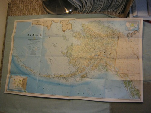 Alaska map may - may, 1994