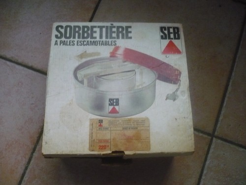 Seb vintage sorbetière - seb,