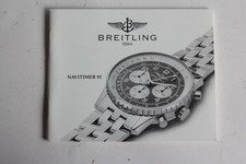 BREITLING livret notice montre