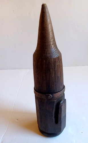 Ancien coffin bois - :, art
