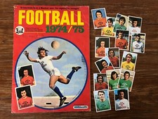 Album Genre Panini AGEDUCATIFS FOOTBALL 1974 1975 France + PLATINI Rookie Card