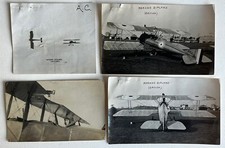 Lot 4 Photo 1915 Avion Aviation Morane Saulnier Biplane Airplane Aircraft WW1