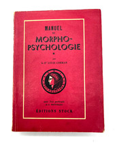 MANUEL DE MORPHO-PSYCHOLOGIE