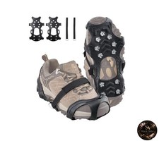 YAPJEB Crampons Pointes de