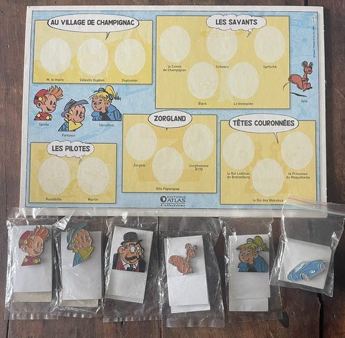 Lot pin bande dessinée - bande,