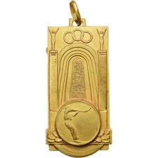 France, Médaille, Fédération Française de Pelote Basque, 1965, Laiton, SUP