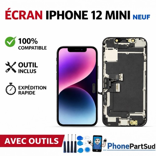 Ecran complet iphone mini - iphone,