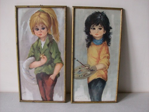 Lot anciens cadres style - 2,