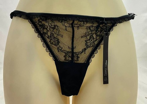Etam sexy string noir - string,