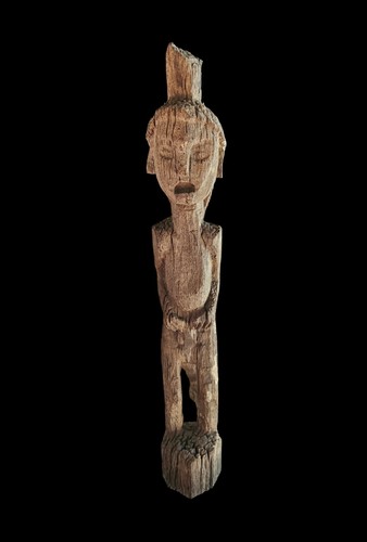 Guerrier dayak bornéo - guerrier,