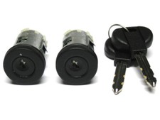 2x BARILLET SERRURE PORTE