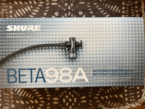 Shure beta 98ad - shure,