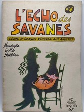 REVUE L'ECHO DES SAVANES N°4 - 1973 revue bande dessinee gotlib b