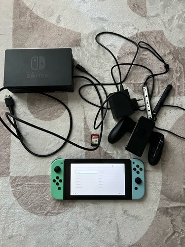 Console nintendo switch carte