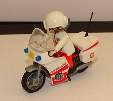 PLAYMOBIL LA MOTO AMBULANCE +