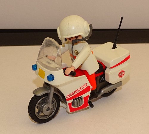 Playmobil moto ambulance - moto, +