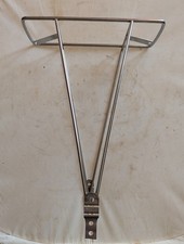 Porte bagage acier chromé vélo ancien vintage marque - FFIOL