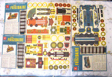 LOCOMOTIVES D'HIER ET D'AUJOURD'HUI N° 1, 2 et 3 FRIGIDAIRE