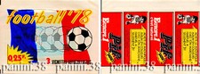 Pochette NEUVE "FOOTBALL 78" Panini GLOWACKI 1978 