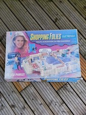 JEU SOCIETE MB HASBRO 1992 SHOPPING FOLIES INCOMPLET