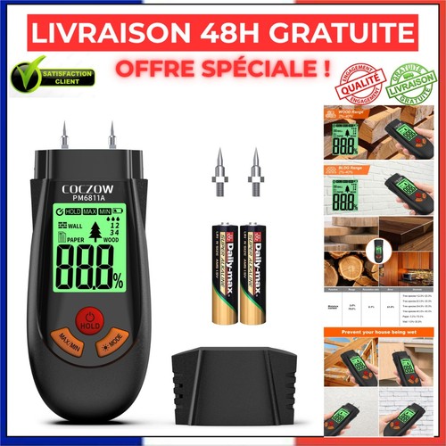 Humidimètre broches 6 - broches,